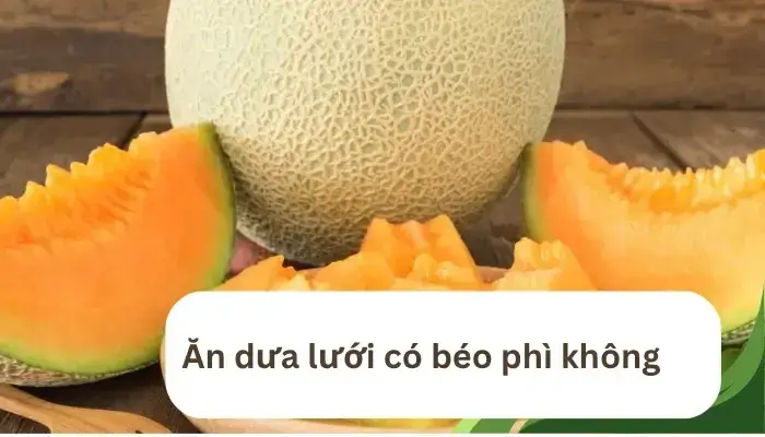 Có bị béo phì khi ăn dưa lưới Ăn dưa lưới có béo phì không