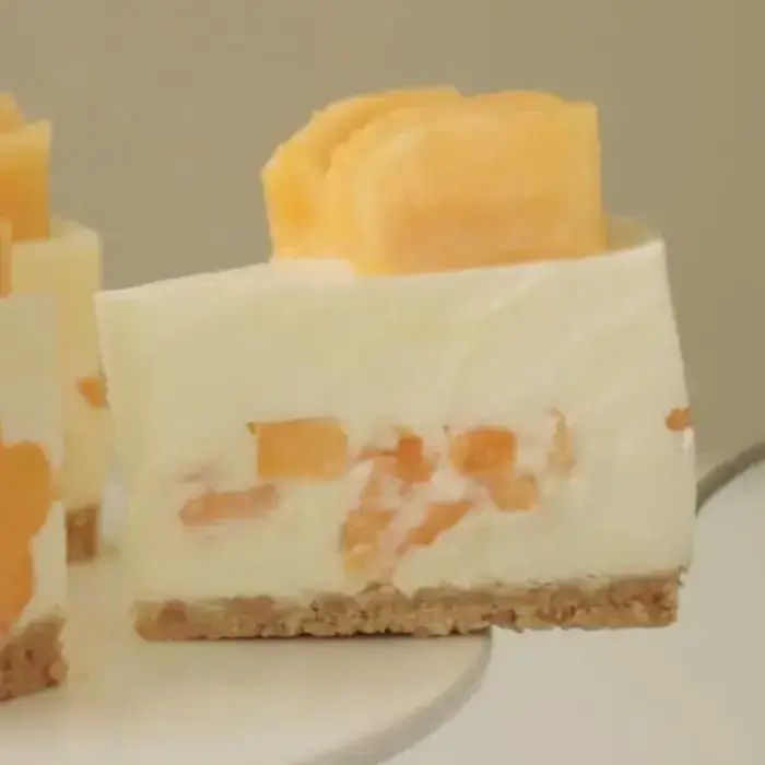 Cheesecake dưa lưới Cheesecake dưa lưới – sự hòa quyện hoàn hảo