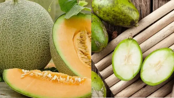 Nước ép dưa lưới mix cóc Nước ép dưa lưới