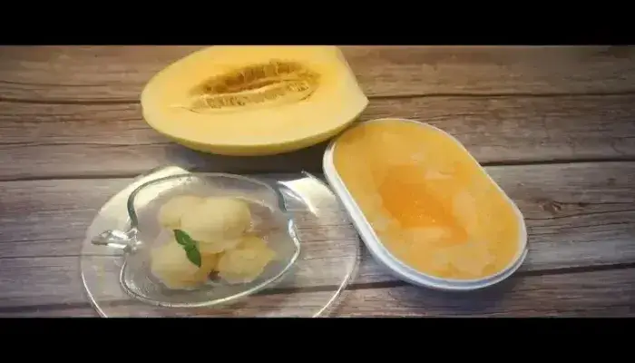Cách làm kem dưa lưới mát lạnh